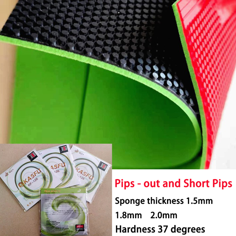 Table Tennis Rubber Anti Spin - Kasfu KF-126 folha de borracha de
