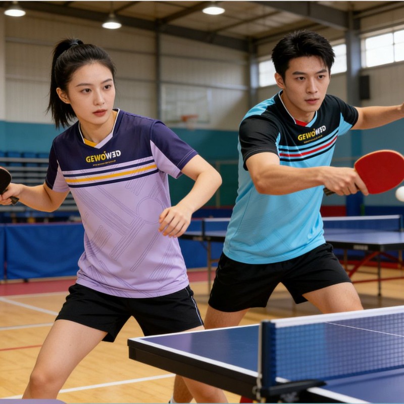 Table Tennis Shirt - GEWO nova camiseta esportiva de tênis