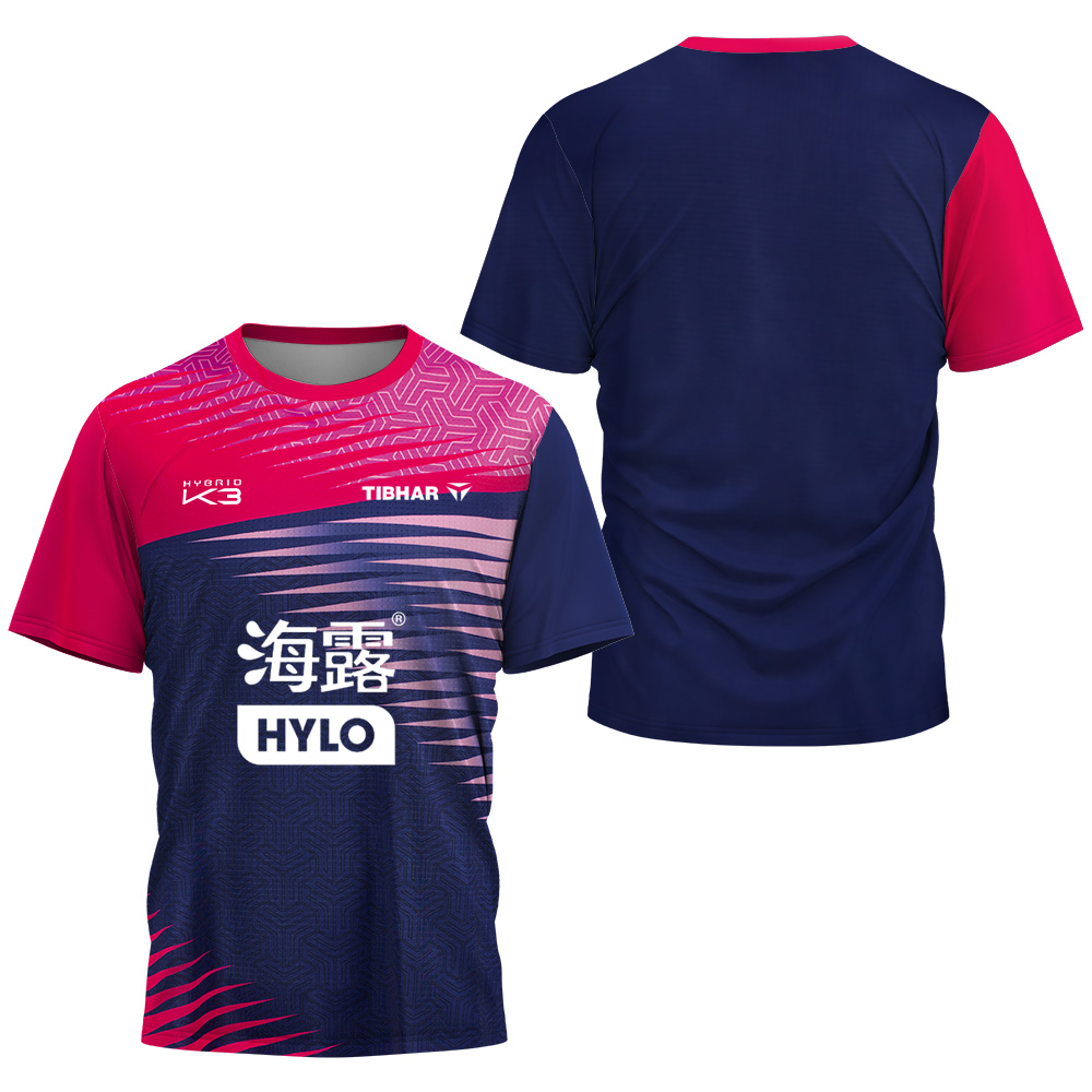 Table Tennis Shirt - Camiseta Masculina de Secagem Rápida e