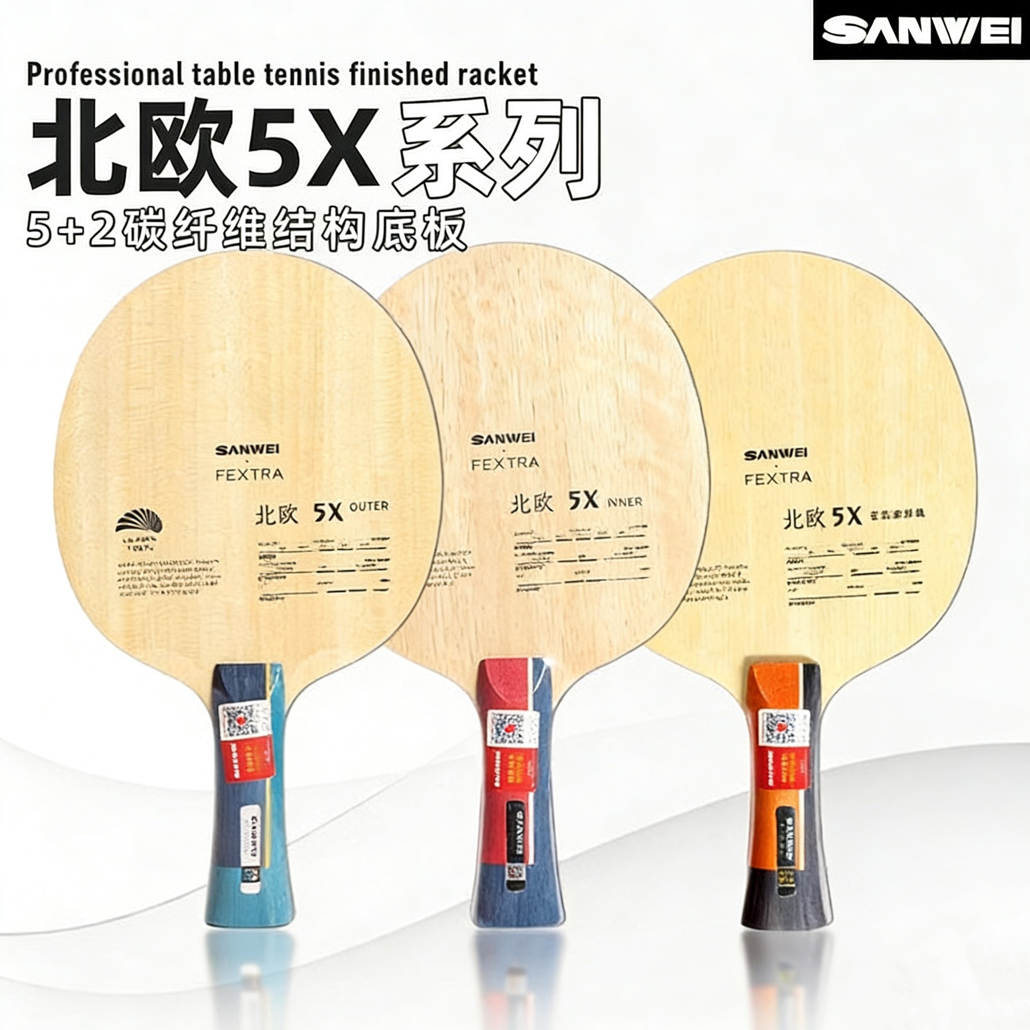 Table Tennis Usa - Raquete de Tênis de Mesa SANWEI