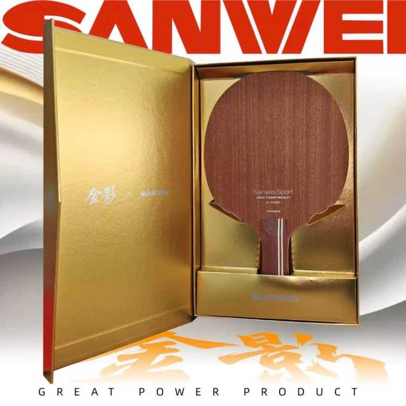 Table Tennis Xu Xin - SANWEI Golden Shadow Super 75 Estrutura