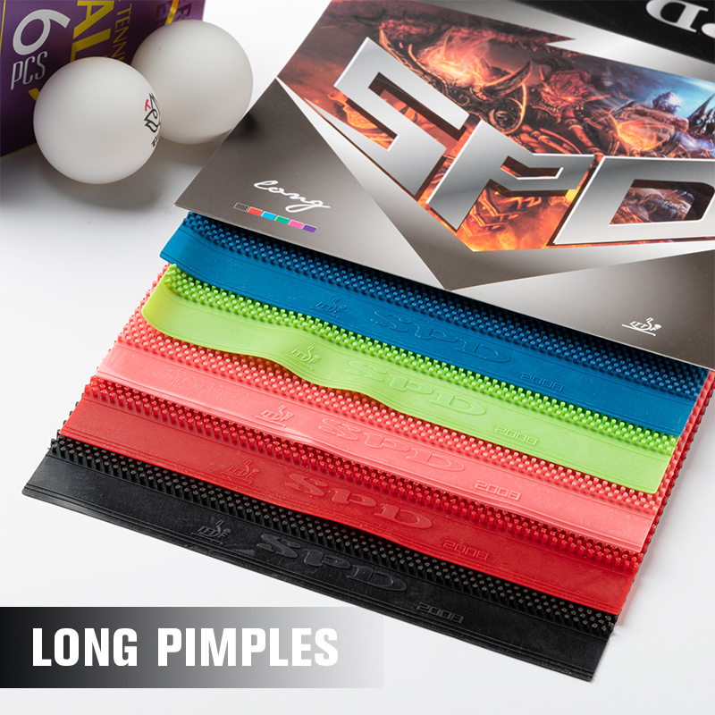 Table Tennis Rubber Anti Spin - SPD Super Long Pips Borracha para