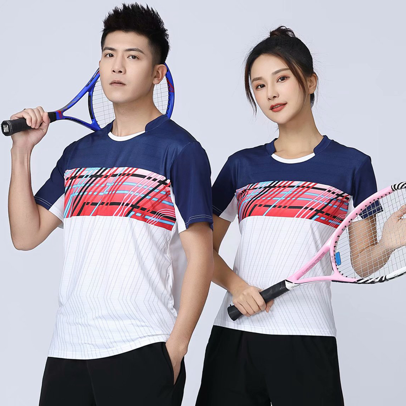 Table Tennis For Kids - Camiseta de badminton de manga curta