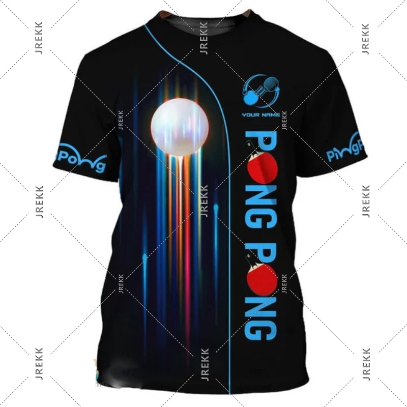 Camiseta de tênis de mesa para - Table Tennis Name avaliação e preço