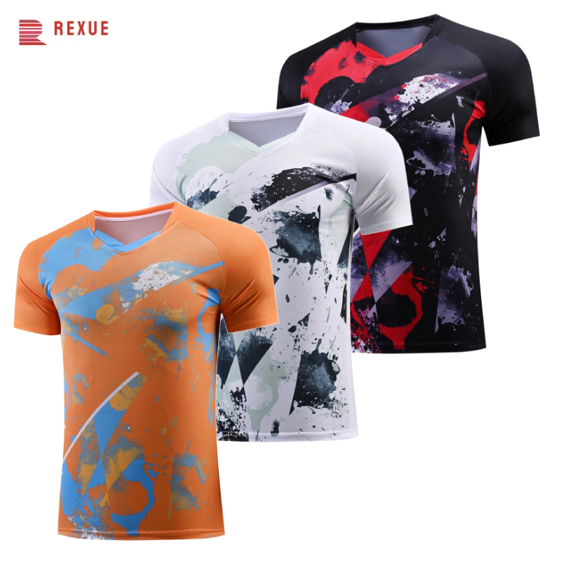 Camisa de tênis de mesa com de - Table Tennis Shirt avaliação e preço
