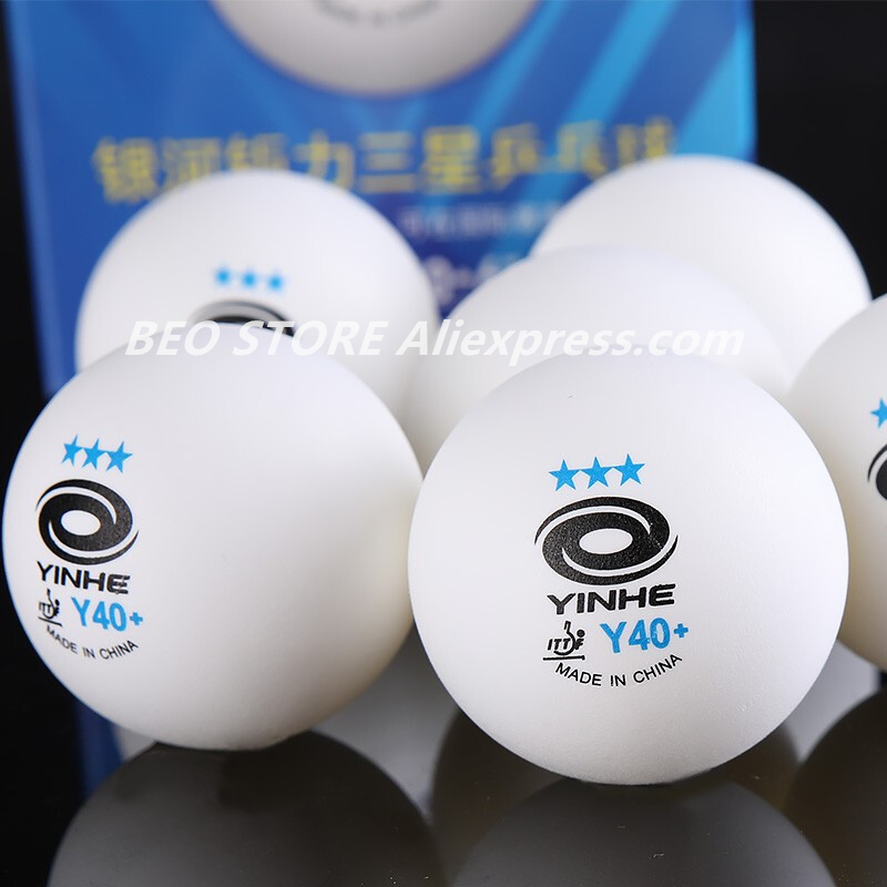 60 bolas YINHE 3 estrelas Y40  - Table Tennis Game Pc avaliação e preço