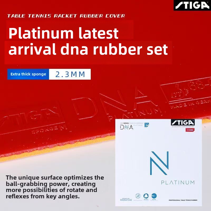 Stiga dna dragão vermelho têni - Table Tennis Pro avaliação e preço