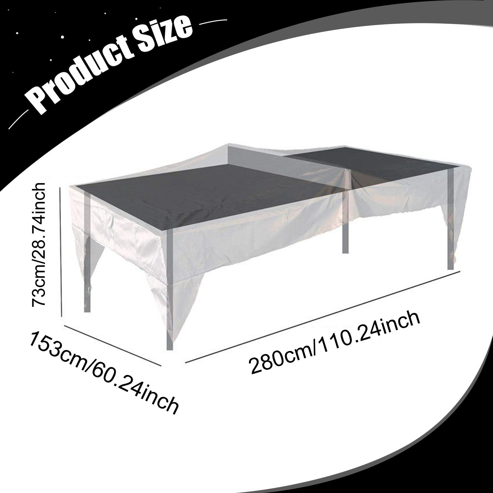 Capa Premium para Mesa de Ping - Table Tennis Or Tennis Table avaliação e preço