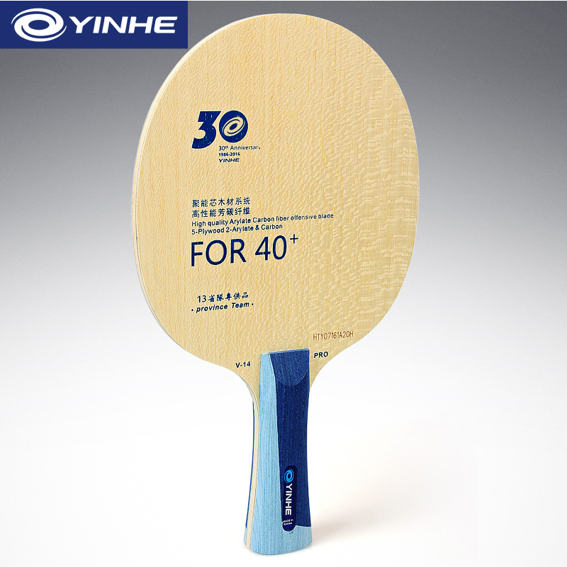 Yinhe V14 Pro Lâmina de tênis  - Table Tennis Pro avaliação e preço