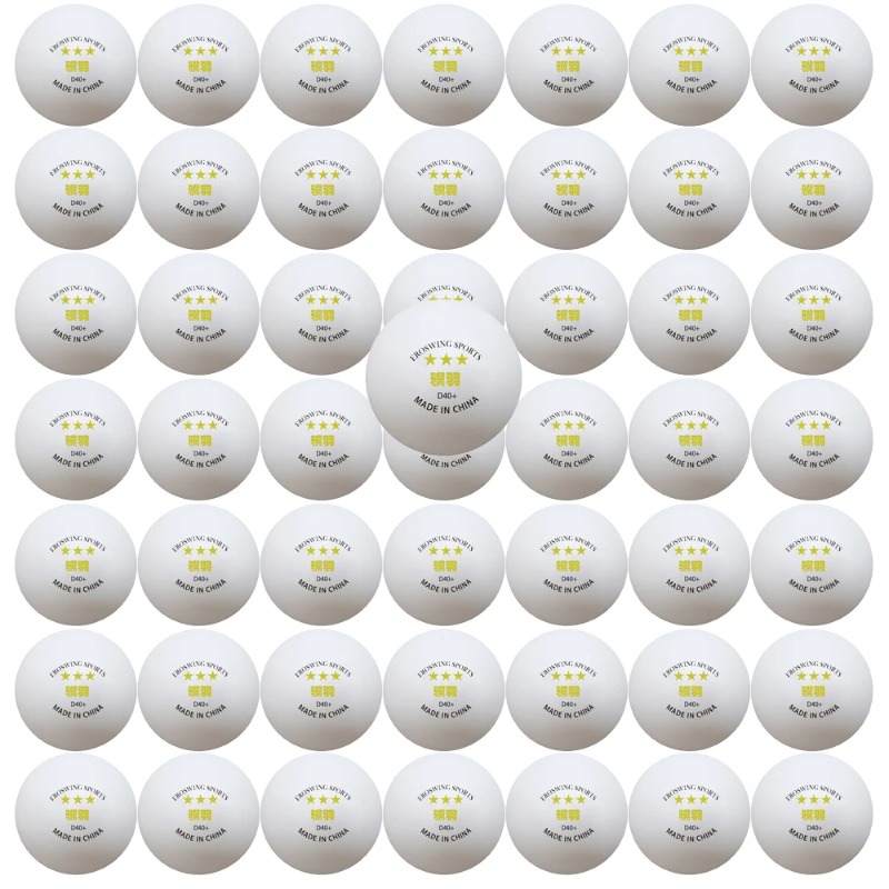 100 pçs 3 estrelas bolas de tê - Table Tennis Game Pc avaliação e preço