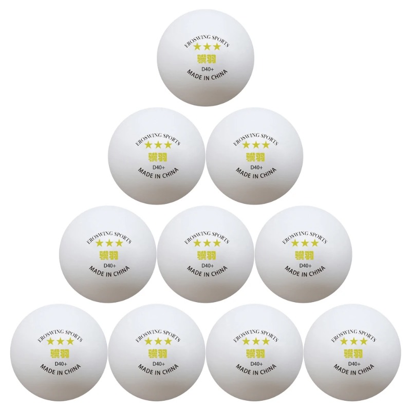 100 pçs 3 estrelas bolas de tê - Table Tennis Game Pc avaliação e preço