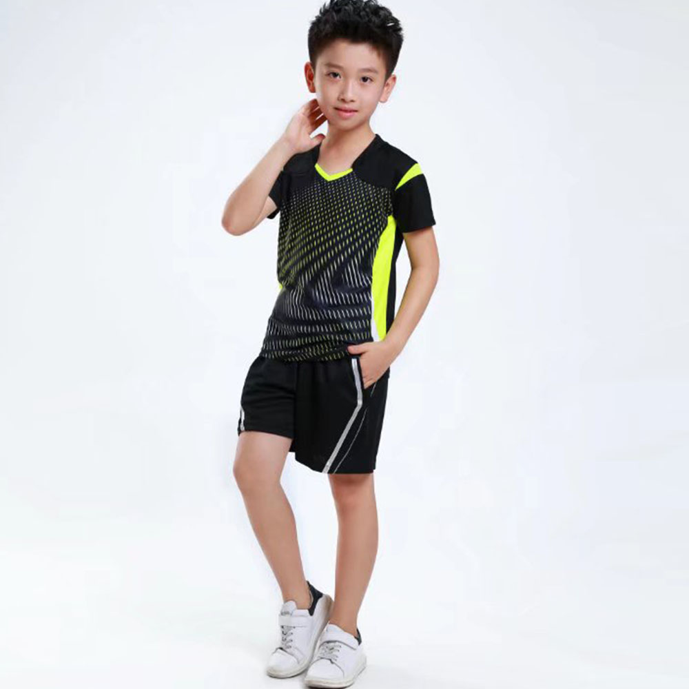 Top Quality Crianças Badminton - Table Tennis Shirt avaliação e preço
