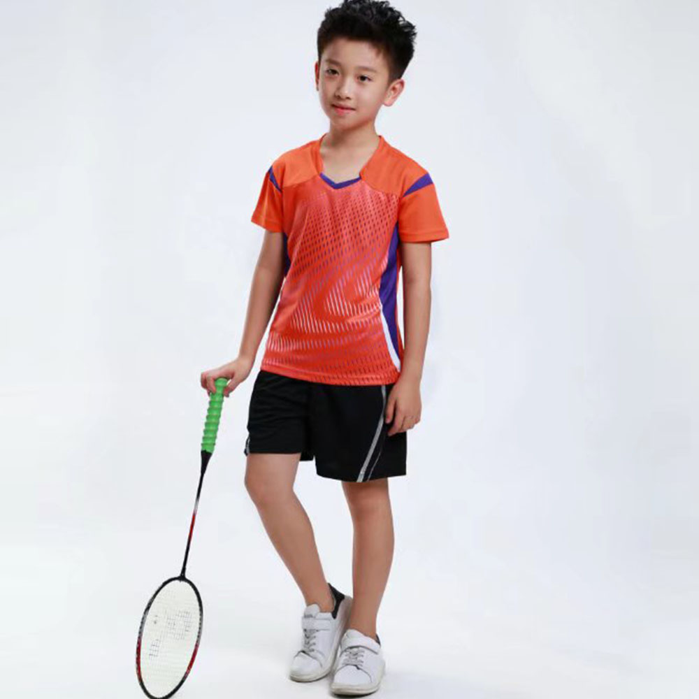 Top Quality Crianças Badminton - Table Tennis Shirt avaliação e preço