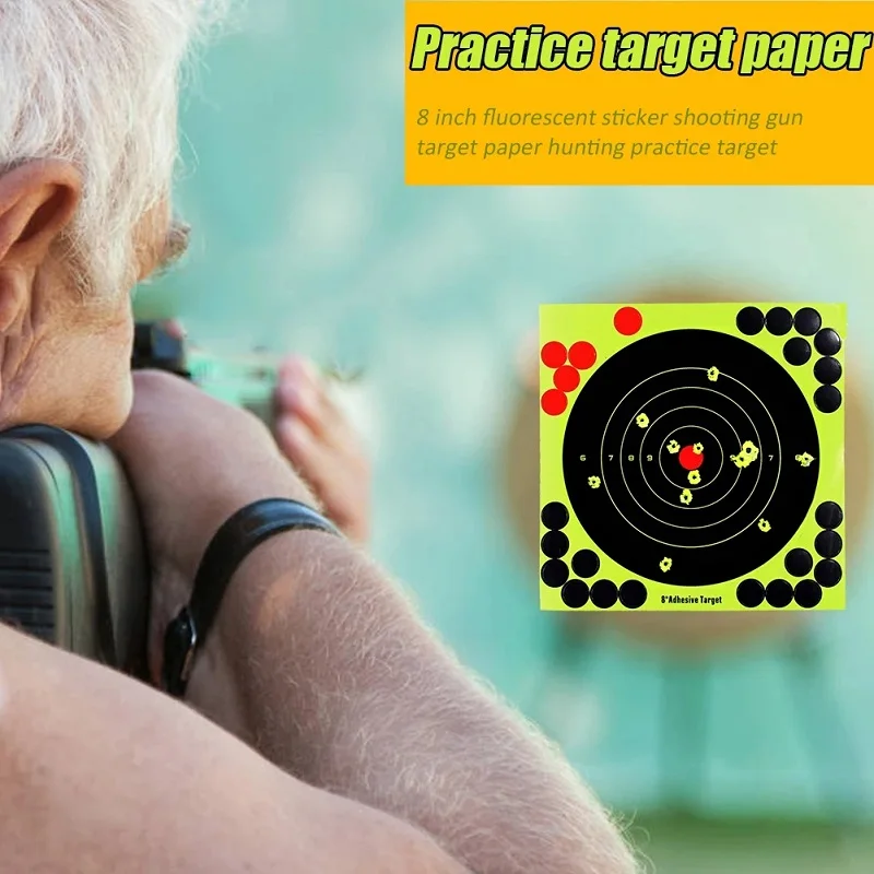 10-100 PEÇAS Adesivos de Alvo  - Practice Target Board avaliação e preço