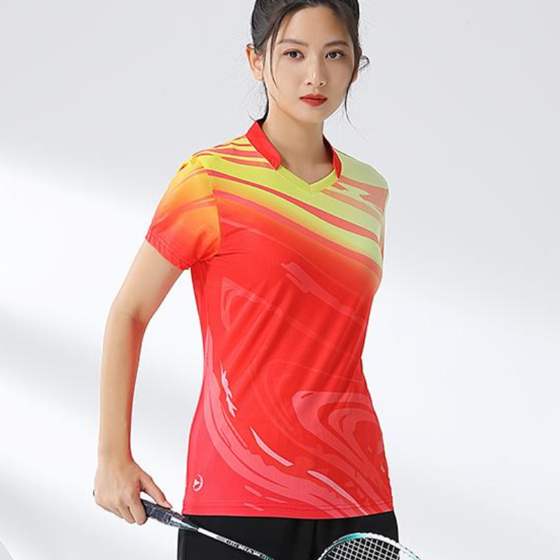 Camisa Estampada Badminton Fem - Table Tennis Shirt avaliação e preço