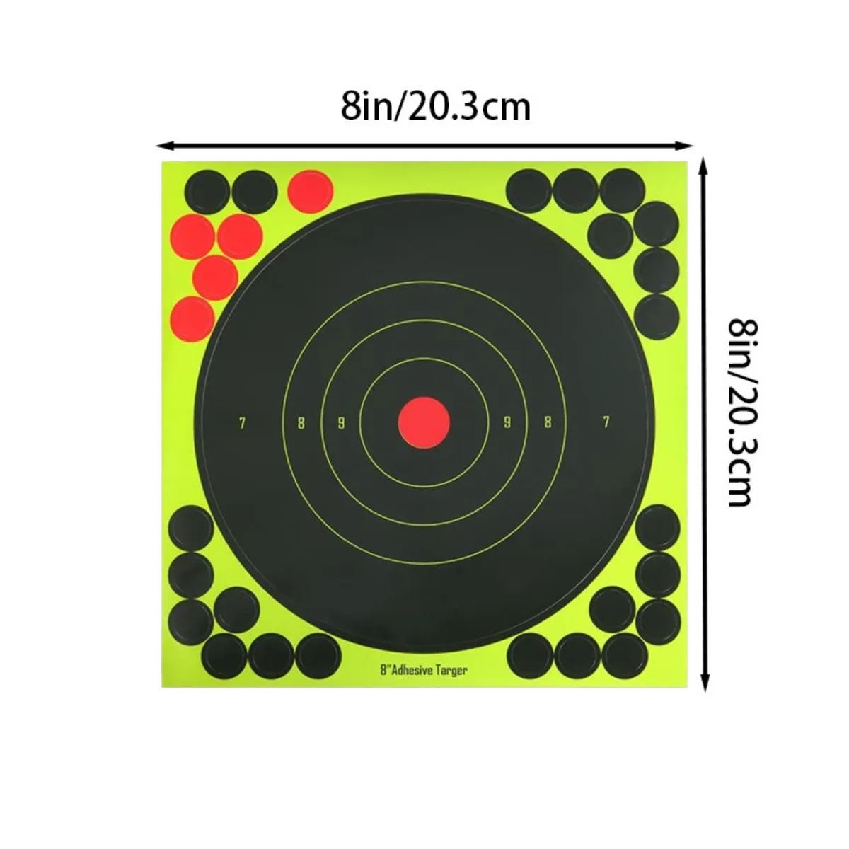 Adesivos de Alvo para Tiro, 10 - Practice Target Board avaliação e preço