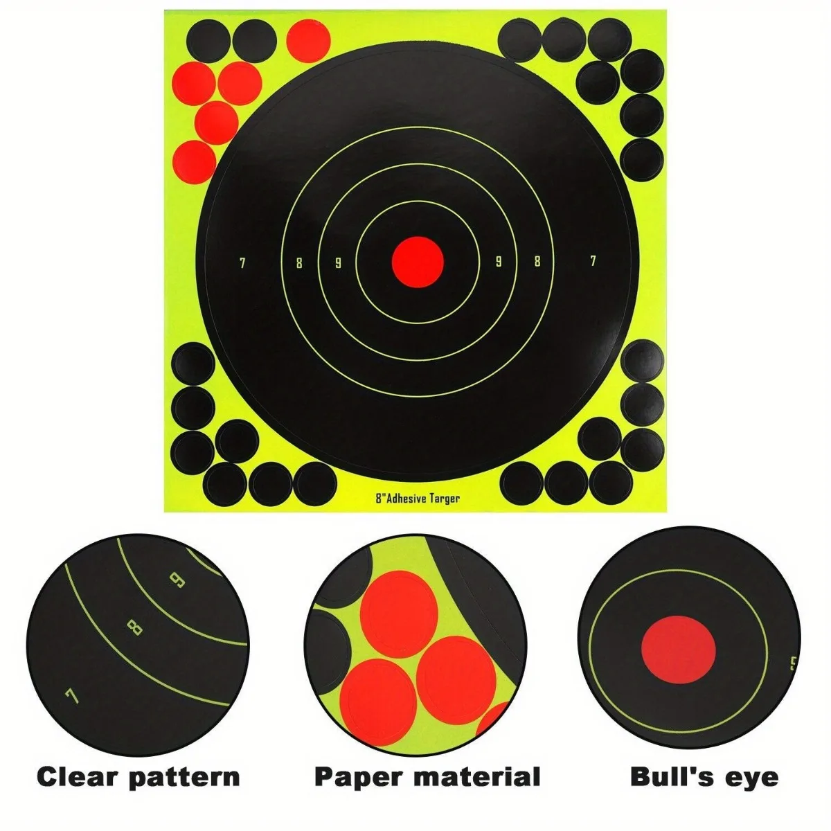 Adesivos de Alvo para Tiro, 10 - Practice Target Board avaliação e preço