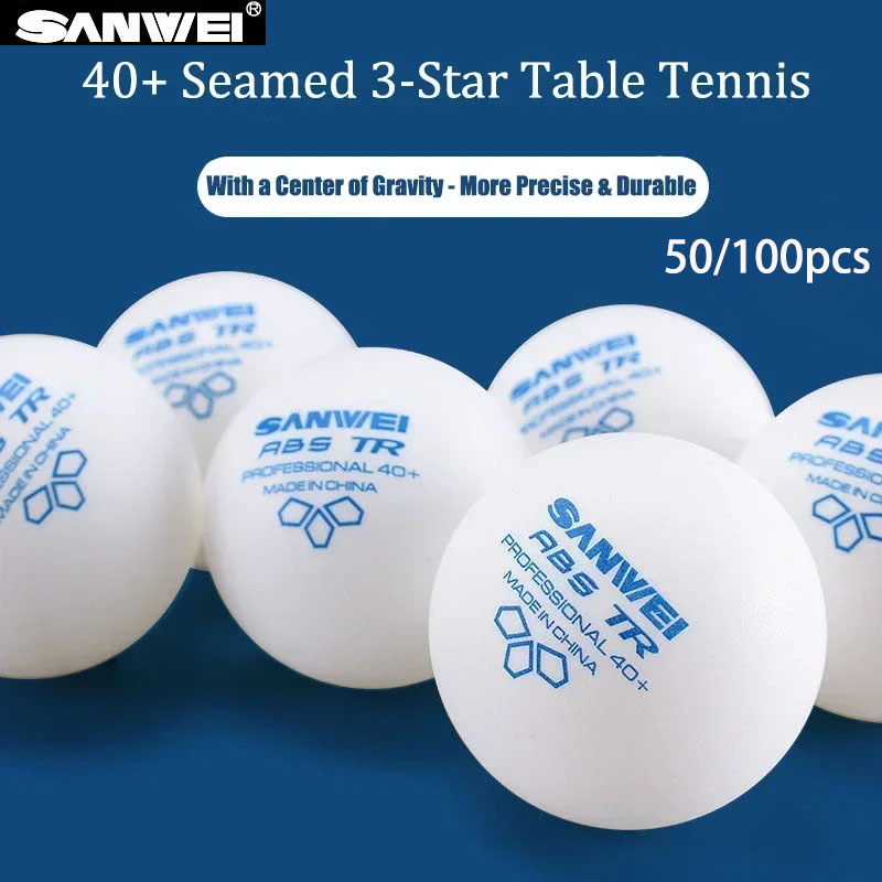 Bolas de Tênis de Mesa SANWEI  - Table Tennis Game Pc avaliação e preço